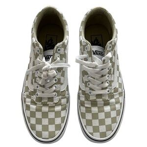 Vans Checkerboard Euclyptswht Senakers